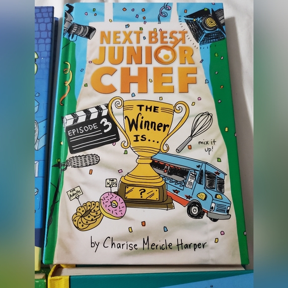 :* lot of 5 books the loser list big nate zombiekins investigators junior chef - Picture 2 of 12